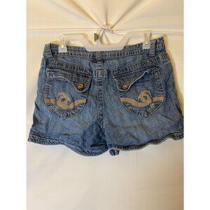GITANO WOMENS SIZE 14 RETRO 90'S JEAN SHORTS DENIM GREAT BACK‎ POCKETS